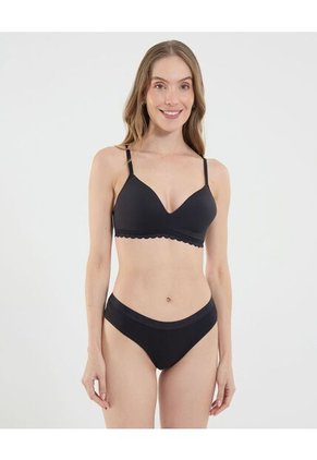 Panty Para Mujer Brasilera Color Negro Marca Ostu #40800094