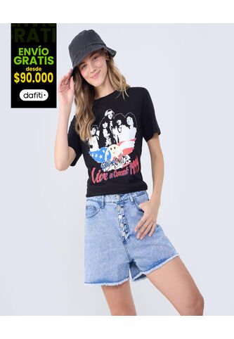 Camiseta Para Mujer Aerosmith  Para Mujer #40092356 Ostu Ostu