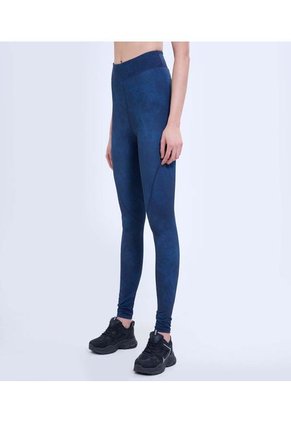Leggins Para Mujer Largo Color Azul  Marca Ostu #40230579