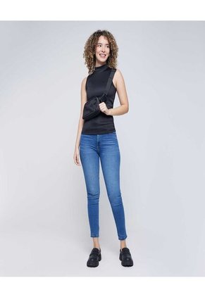 Camiseta Para Mujer Manga Sisa Color Negro Marca Ostu #40091832