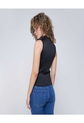 Camiseta Para Mujer Manga Sisa Color Negro Marca Ostu #40091832