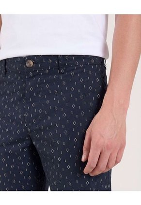 Bermuda  Para Hombre Regular Corto Color Azul Marca Ostu #60100488