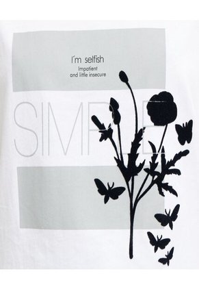 Camiseta Para Mujer Manga Corta Color Blanco Marca Ostu #40091541