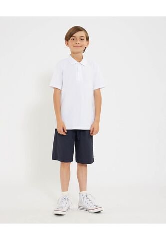 Bermuda Para Niño  Color Azul  Marca Ostu #80100051 Ostu