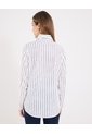 Camisa  Para Mujer Manga Larga Color Marfil Marca Ostu #40010352 de Ostu