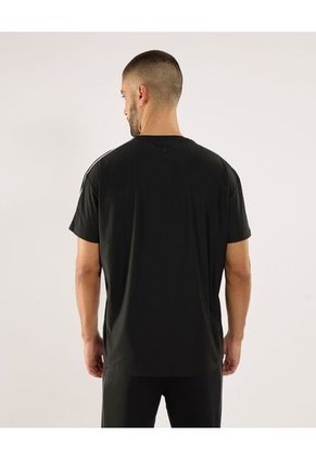 Camiseta Para Hombre Manga Corta Cuello Redondo Color Negro Marca Ostu #60091800