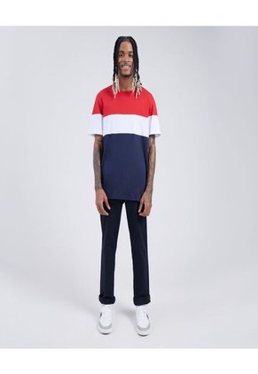 Camiseta Para Hombre Manga Corta Color Rojo Marca Ostu #60091101