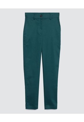 Pantalon Para Mujer Capri Color Verde  Marca Ostu #40070460