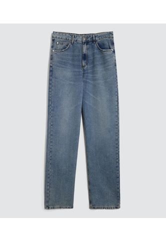 Jean Para Hombre Loose Color Azul Medio Marca Ostu #60160358 Ostu