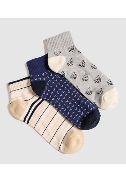 Medias Para Hombre Tobillera Color Pack X Marca Ostu #60980255