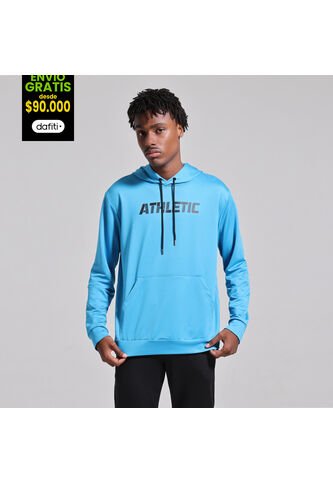Buzo Para Hombre Hoodie Color Azul  Marca Ostu #60060215 Ostu