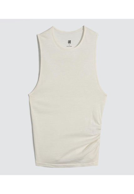 Camiseta Para Mujer Manga Sisa Color Crema Marca Ostu #40092257