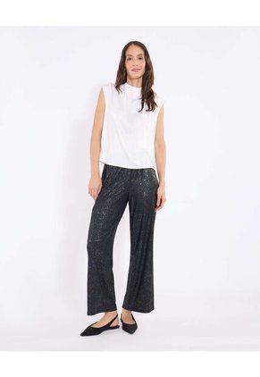 Pantalón Para Mujer Moda Color Negro Marca Ostu #40070917