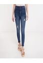 Jean Para Mujer Skinny Color Azul  Marca Ostu #40160274 de Ostu