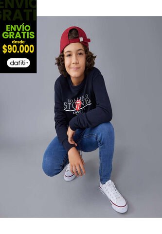 Buzo The Rolling Stones  Para Infantil Niño #80060157 Ostu Ostu