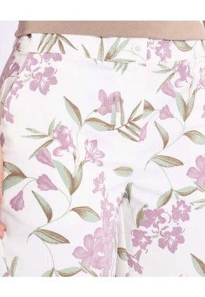 Bermuda Para Mujer Regular Corto Color Marfil Marca Ostu #40100114