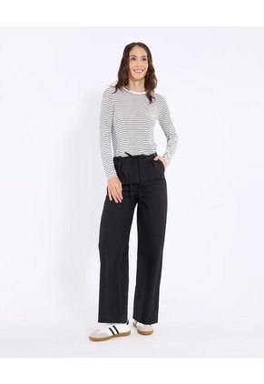 Pantalón Para Mujer Moda Color Negro Marca Ostu #40070855