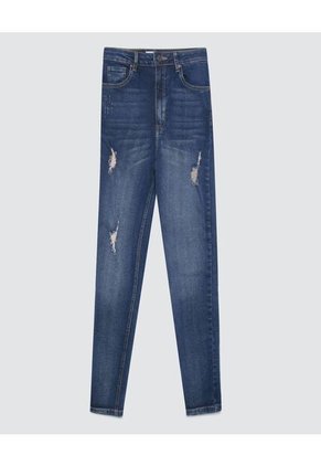 Jean Para Mujer Skinny Color Azul  Marca Ostu #40160274