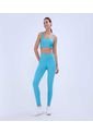 Leggins Para Mujer Largo Color Azul  Marca Ostu #40230565 de Ostu