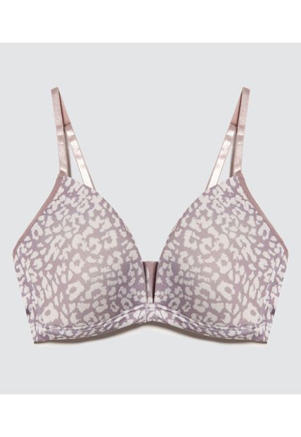Brasier Para Mujer Copa Triangular Color Lila  Marca Ostu #40830022