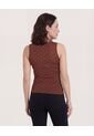 Top  Para Mujer Hombro Ancho Color Café Marca Ostu #40228216 de Ostu