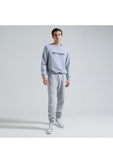 Pantalon Para Hombre Jogger Color Gris  Marca Ostu #60070255