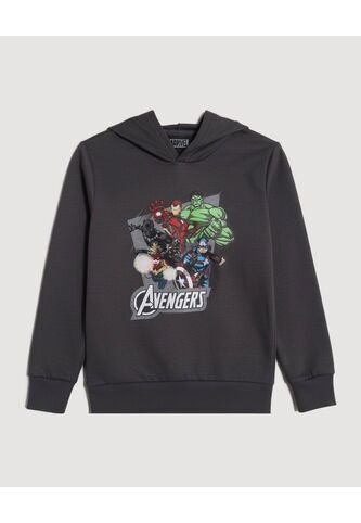 Buzo  Infantil Niño Hoodie Color Gris Marca Ostu #80060198 Ostu