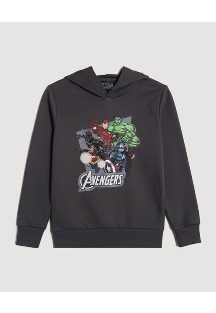 Buzo  Infantil Niño Hoodie Color Gris Marca Ostu #80060198