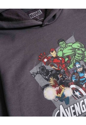 Buzo Infantil Niño Hoodie Color Gris Marca Ostu #80060198