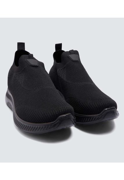 Tenis Para Hombre Sport Color Negro Marca Ostu #60720102