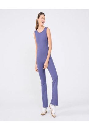 Enterizo Para Mujer Manga Sisa Color Azul Oscuro Marca Ostu #40320115