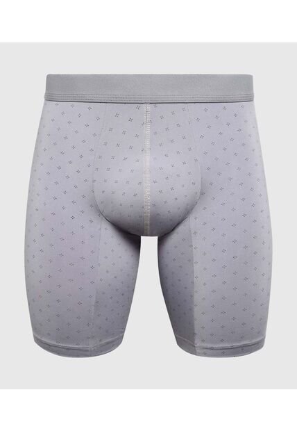 Boxer Para Hombre Filete Medio Microfibra Color Gris Marca Ostu #60000523