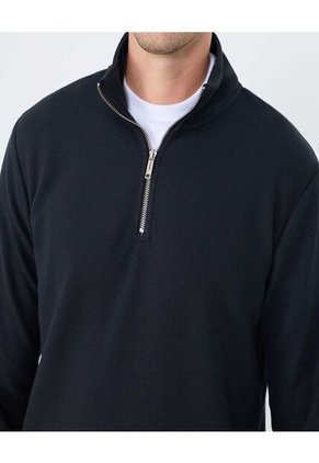 Buzo Para Hombre Zipper Color Negro Marca Ostu #60060478