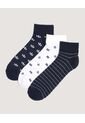 Medias X3 Para Hombre Tobillera Color Negro Marca Ostu #60980345 de Ostu