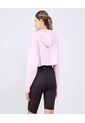Crop Top Para Mujer Hoodie Color Rosa Marca Ostu #40060415 de Ostu