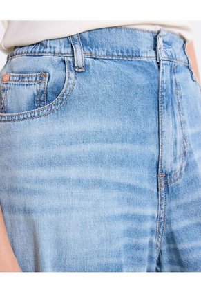 Jean Para Mujer Wide-Leg Color Azul Marca Ostu #40160636