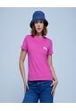 Camiseta Para Mujer Manga Corta Color Rosa Marca Ostu #40091940 de Ostu