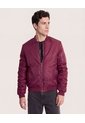 Chaqueta Bomber  Para Hombre Vino Ostu de Ostu