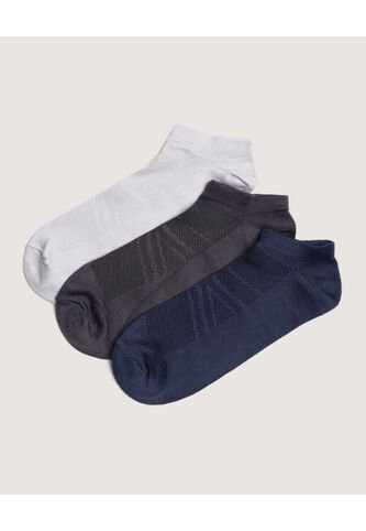 Medias X3 Para Hombre Invisible Color Negro Marca Ostu #60980359 Ostu