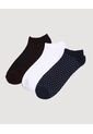 Medias X3 Para Hombre Invisible Color Negro Marca Ostu #60980354 de Ostu