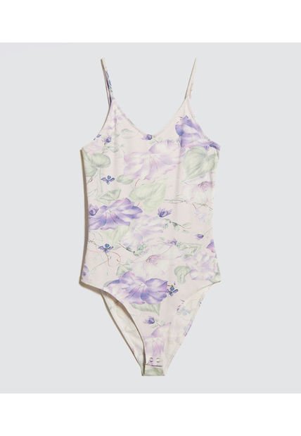 Body Para Mujer Manga Sisa Color Lila  Marca Ostu #40200153