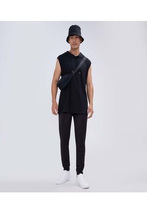 Pantalon Para Hombre Jogger Color Negro Marca Ostu #60070408