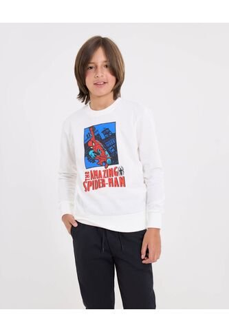 Buzo  Infantil Niño Cuello Redondo Color Crema Marca Ostu #80060197 Ostu