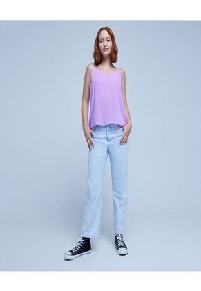 Blusa Para Mujer Manga Sisa Color Lila  Marca Ostu #40120950