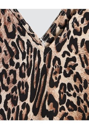 Blusa Para Mujer Manga Sisa Color Beige Marca Ostu #40121045