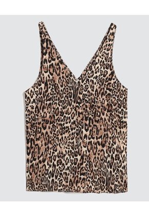 Blusa Para Mujer Manga Sisa Color Beige Marca Ostu #40121045