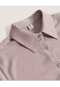 Camisa  Para Mujer Manga Larga Color Beige Marca Ostu #40010351 de Ostu