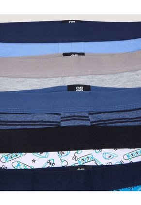 Boxer X5 Infantil Niño Filete Medio Color Negro Marca Ostu #80000108