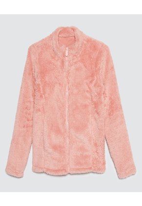 Chaqueta Para Niña Abrigo Color Rosado  Marca Ostu #90080034