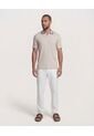 Polo  Para Hombre Cuello Tejido Sin Bolsillo Color Avena Marca Ostu #60119071 de Ostu